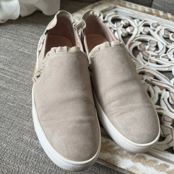 Kate Spade Tan Suede Slip-On Sneakers Shoes Women’s 8.5 - Picture 9 of 9